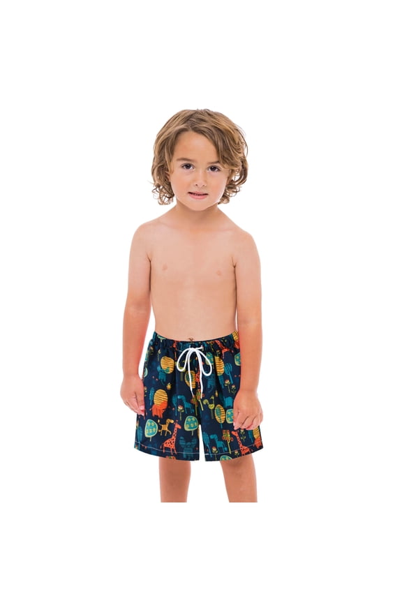 YDOJG Swim Trunks For Boys Toddler Kids 2-8Y Kids Cartoon Swimsuit Bathing Suit Beach Swimming Shorts