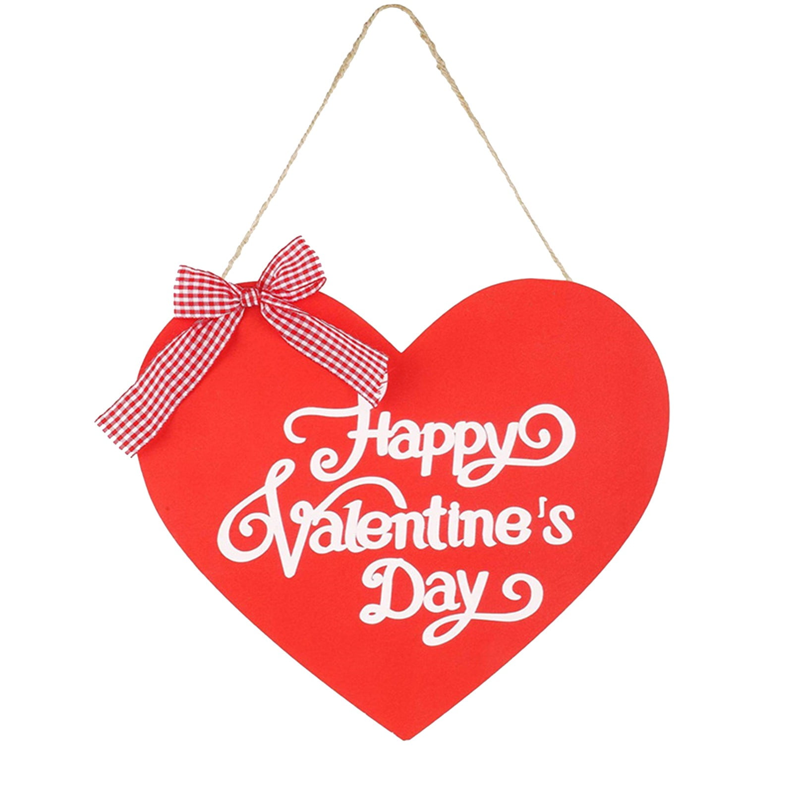 YDOJG Valentines Decorations Wooden Printed Valentine'S Day Home