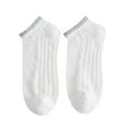 thumbnail image 1 of Women's Short Socks Tulle Pearl Summer Socks Female Transparent Lace Elastic Ultra Thin Silk Stockings Short Female Nylon, 1 of 3