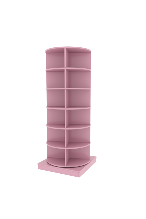 YDSM 360 Rotating shoe cabinet 6 layers