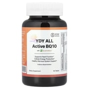 YDY All Active BQ10 With Quatrefolic , 60 Tablets