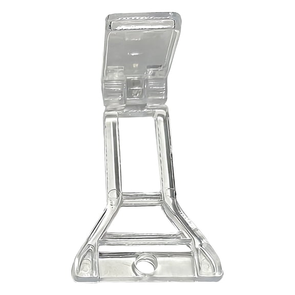 YDYB 1Pc Acrylic Display Stand, Badge Display Stand with Tilt Angle Design and Modular, Scratch Resistant for Bookshelf Display and Collectible Display