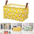 thumbnail image 1 of YDYB Foldable Storage Box, 14x10x8 Inch Cute Basket, for Home, Office Organizer Decor, 1 of 9