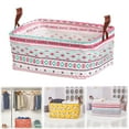thumbnail image 1 of YDYB Foldable Storage Box, 14x10x8 Inch Cute Basket, for Home, Office Organizer Decor, 1 of 9
