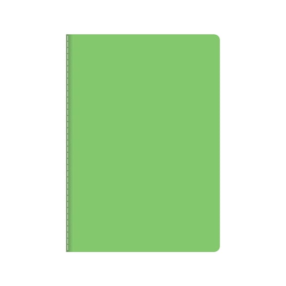 YDYB Green College Ruled Notebook A5, Standard Subject Composition Booklet for Campus Lecture Notes and Study Session