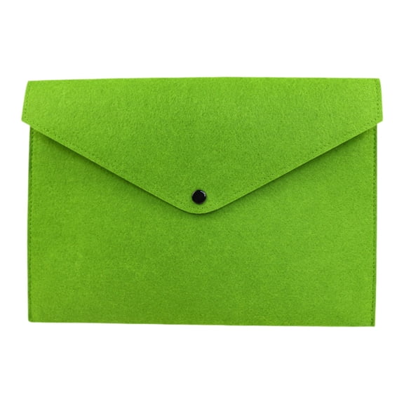 YDYB Heavy Duty Document Holder Jacket, 13x9 inch Scratch Resistant File Pouch for Travel Certificates and Fieldwork Notes, Army Green