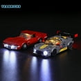 thumbnail image 1 of YEABRICKS Led Light Kit for Legos Chevrolet Corvette C8.R Race Car and 1968 Chevrolet Corvette 76903 Building Blocks Model(Not Include the Legos Model), 1 of 7