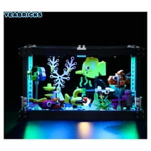 YEABRICKS Led Light Kit for Legos Creator 3-in-1 Fish Tank 31122 Building Blocks Model(Not Include the Legos Model)