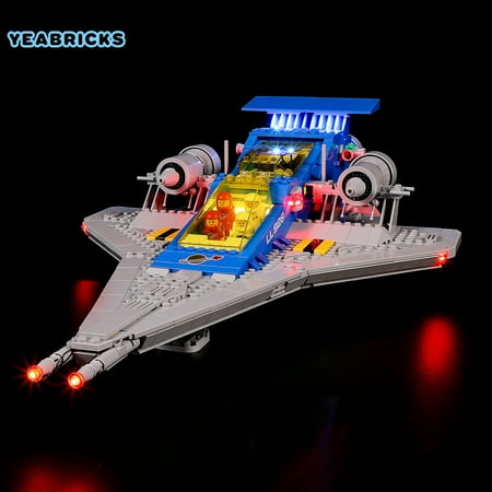 YEABRICKS Led Lighting Kit Compatible with Legos Galaxy Explorer Building Set for Adults Space 10497(Not Include the Building Set)