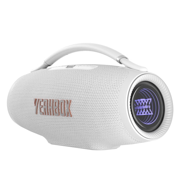 YEAHBOX Sonic Boom Ultra Portable Bluetooth Party Speaker, 320W RMS / 500W Peak, True 3-Way 5-Driver Sound System, HDMI ARC, TWS Stereo, RGB Lights, 69 Racetrack Woofer, Outdoor Karaoke Speaker