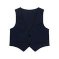 thumbnail image 1 of YEAHDOR Boys Formal Occasion Single-Breasted Waistcoat Wedding Birthday Party Vest,Sizes 2-16, 1 of 3