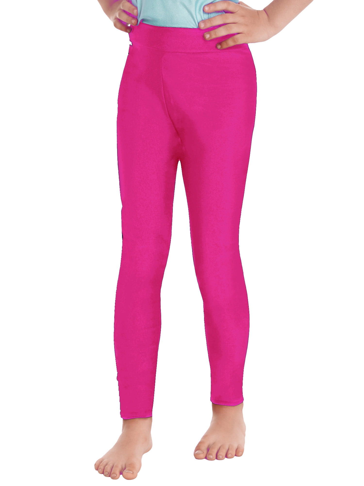 YEAHDOR Girls Gymnastic Ballet Dance Leggings Yoga Skating Skinny