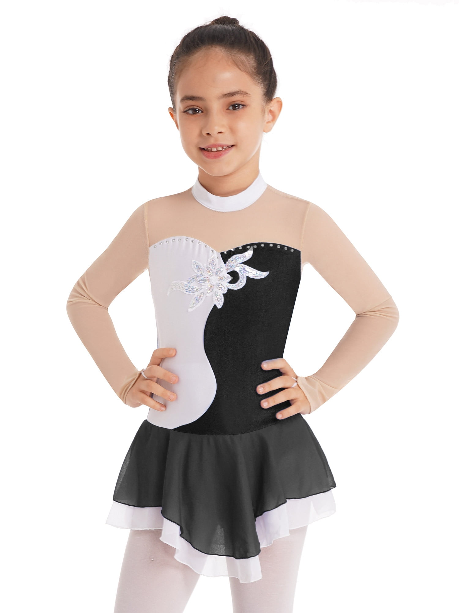 GIRLS CAGE BACK SKATER DRESS