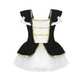 thumbnail image 1 of YEAHDOR Kids Girls Halloween Cosplay Costume Sequins Velvet Mesh Hem Tutu Dress, 1 of 6