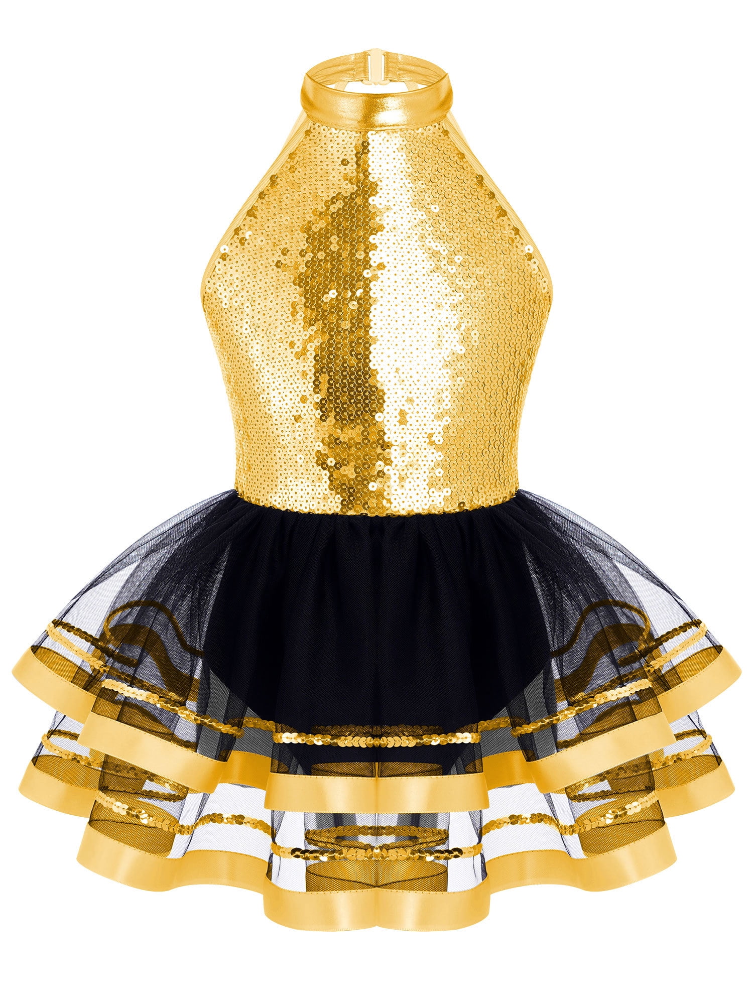 YEAHDOR Kids Girls Halter Shiny Sequins Ballet Latin Tutu Dress Modern Dance Costume Dancewear Gold 6 - Walmart.com YEAHDOR Kids Girls Halter Shiny Sequins Ballet Latin Tutu Dress Modern Dance Costume Dancewear Gold 6 - Walmart.com
