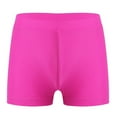 thumbnail image 1 of YEAHDOR Kids Girls Quick-Dry Swimming Shorts Solid Color Beach Pool Hot Spring Swim Bottoms Hot Pink 14, 1 of 5