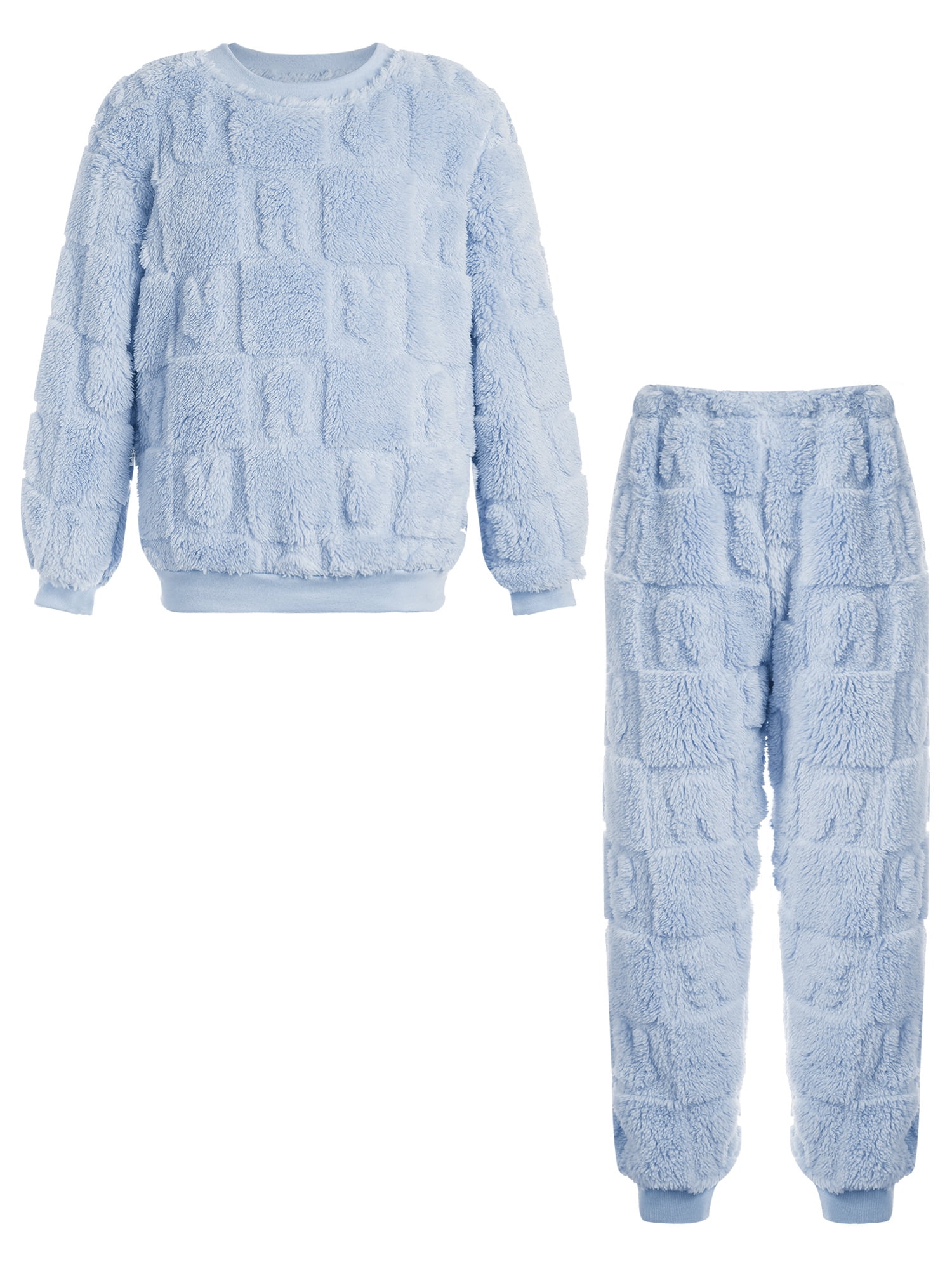 Soft Cozy Pullover Sweatshirt Pants Kids 7-16 Years V.&GRIN Girls