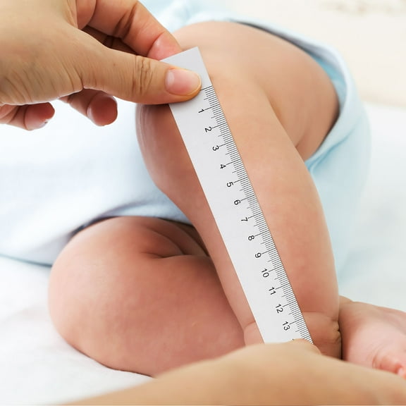 YEAHIBABY 100Pcs Disposable Paper Measuring Tape with Left to Right Reading for Medical Use