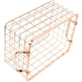 thumbnail image 1 of YEAHIBABY Iron Storage Basket, Golden, Wire, Nordic Style, Portable with Handle, 1 of 8