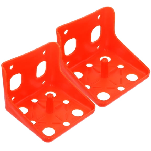 YEAHIBABY 2Pcs Plastic Salt Block Holder Durable Feeding Bowl for Cattle Farm