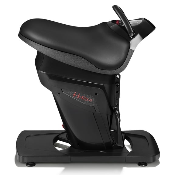 YEAHIBABY Indoor Horseback Riding Exercise Equipment Electric Riding Machine with Quiet Motor
