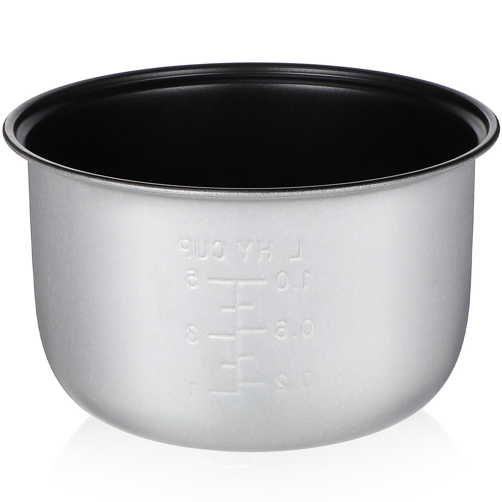 YEAHIBABY Black Alloy Rice Cooker Pot Non Stick Inner Pot for Home ...