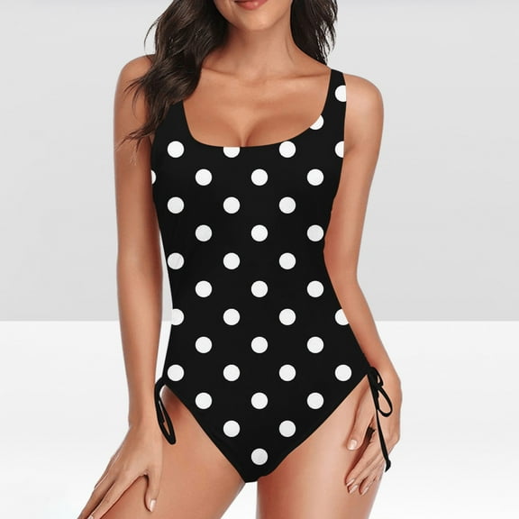 YEAHITCH Bodysuit Swimsuit,Juniors Swimwear,Swimwear Clearance,One-Piece,Low WaistBlack,S