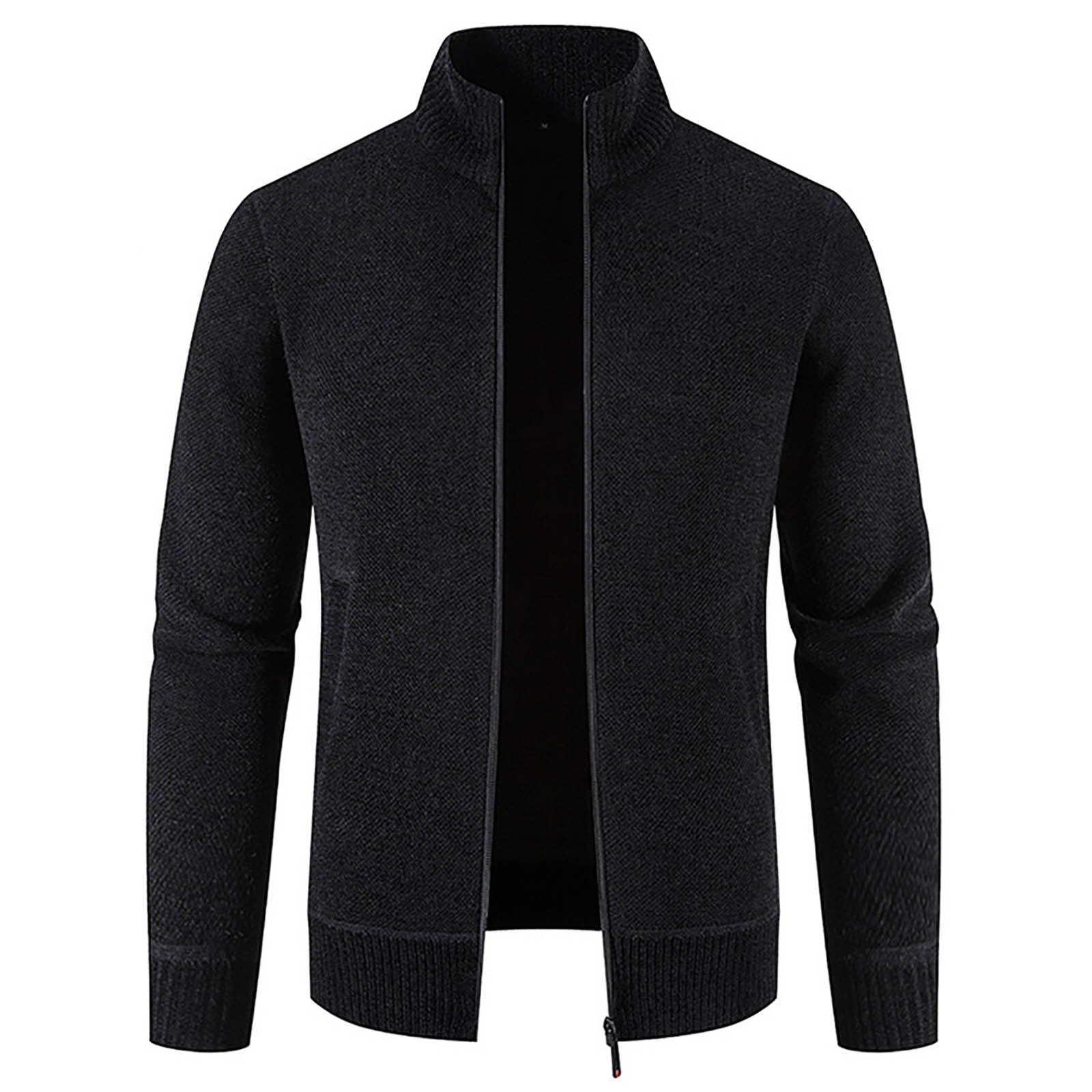YEAHITCH Mens Dress Sweater Pullover Men Sweaters Zipper V-Neck Solid ...