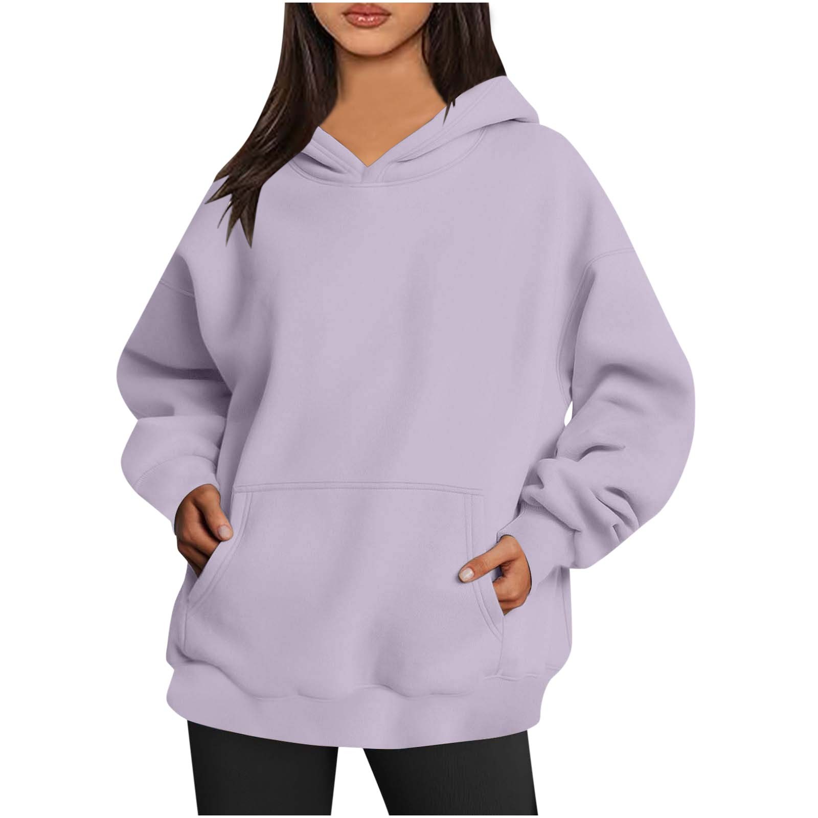 YEAHITCH Weighted Hoodies For Anxiety Adult Casual Hoodie Clearance