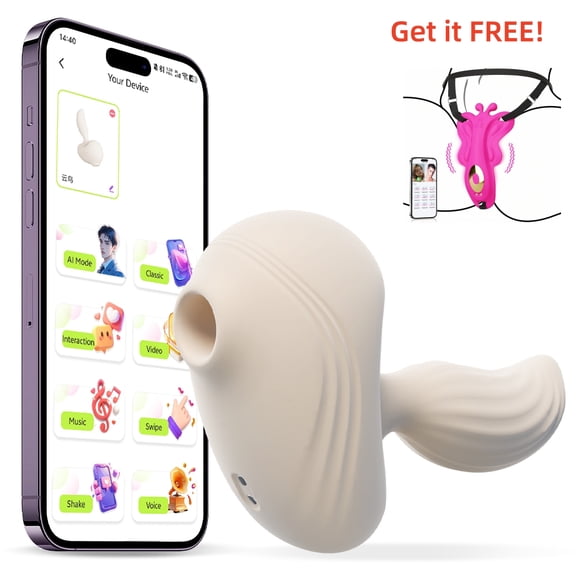 YEAIN Cloud Bird Vibrator APP Control White