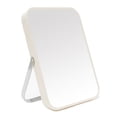 thumbnail image 1 of YEAKE Table Desk Makeup Mirror,8-Inch Portable Mirror with Metal Stand 90°Adjustable Rotation (White), 1 of 5