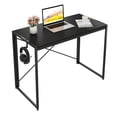 thumbnail image 1 of YEAR COLOR Home Office Folding Desk Black, 1 of 6