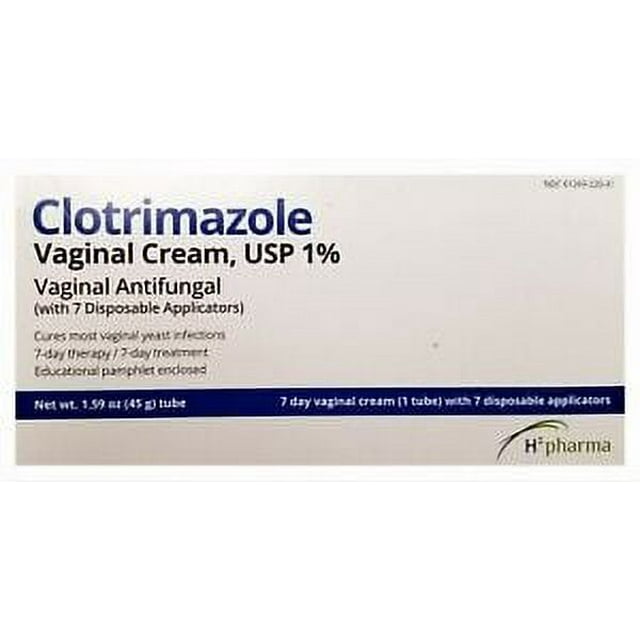 YEAST INFECTION TREATMENT 7 Applicators & Cream H2Pharma