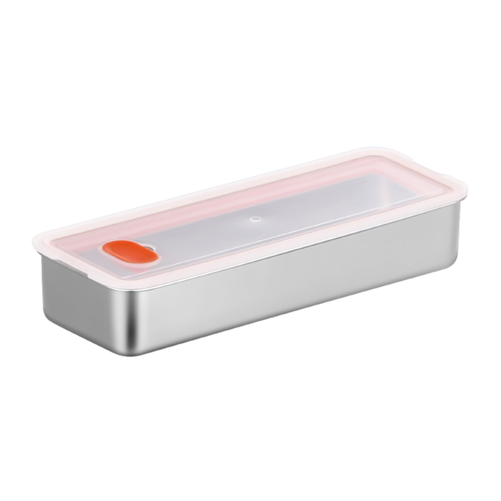 YEAUEME Bacon Container for Refrigerator Stainless Steel Airtight Bacon