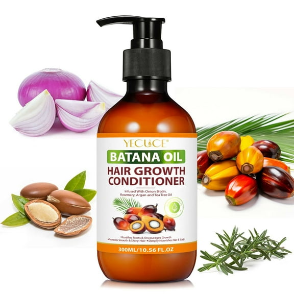 YECUCE Batana Oil Conditioner for Men and Women Daily Hair Care, for Curly & Straight Hair 300ml