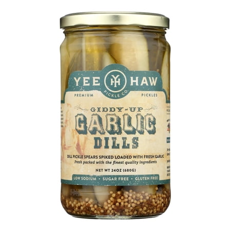 YEE HAW PICKLE - Cabbage Rotessa - 24 OZ, Case of 6