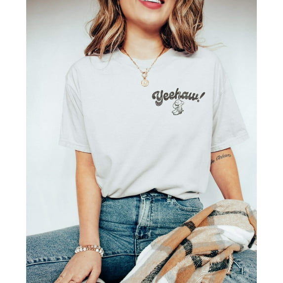 YEEHAW Garment Dyed Graphic T-Shirt