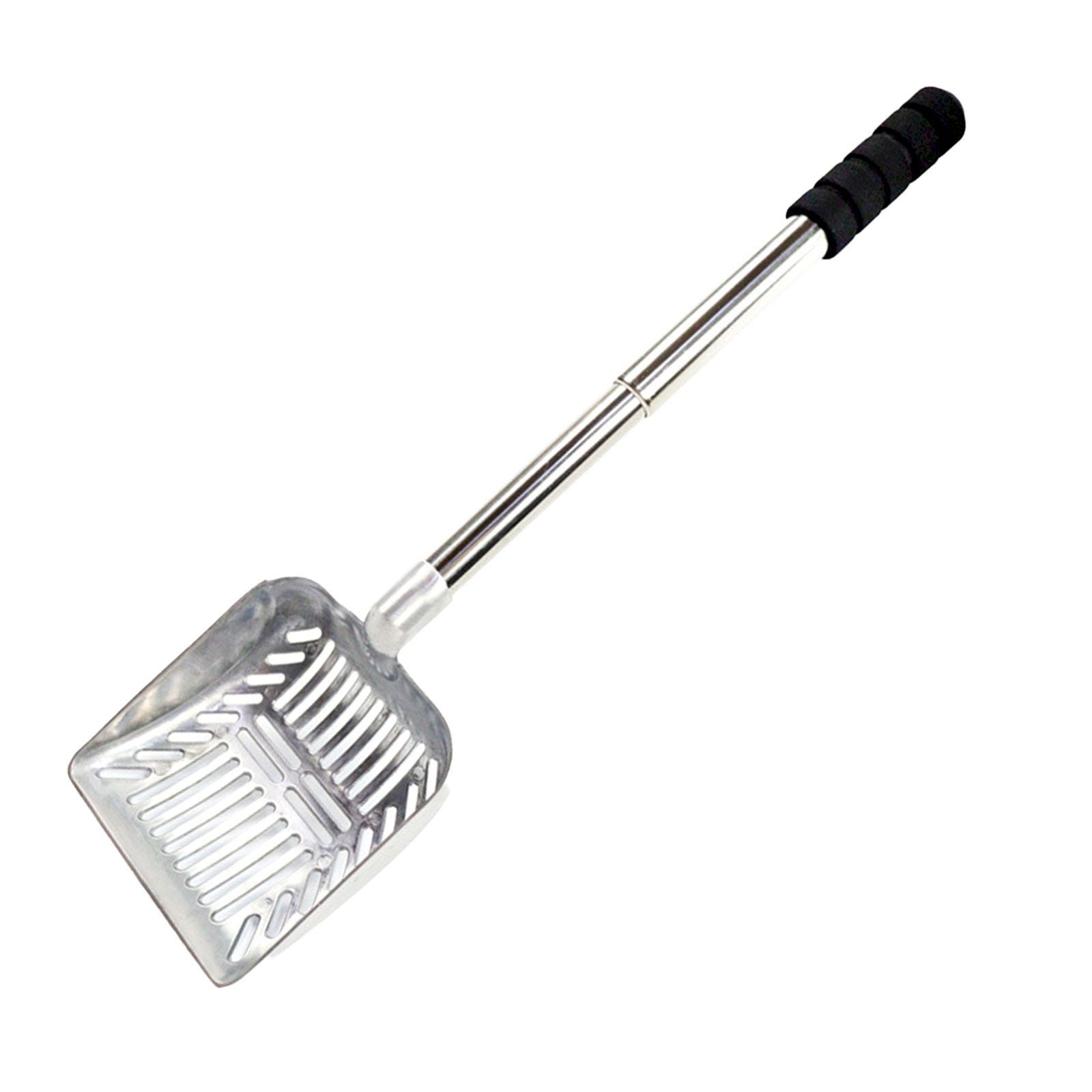 YEENAOZEY Big Sale Adjustable Wood Ash Shovel for Stove - Fire Pit Ash Sifter Hollow Out | Stainless Steel Charcoal Shovel for Coal Separating, Adjustable Fire Pit Cleaning Tools