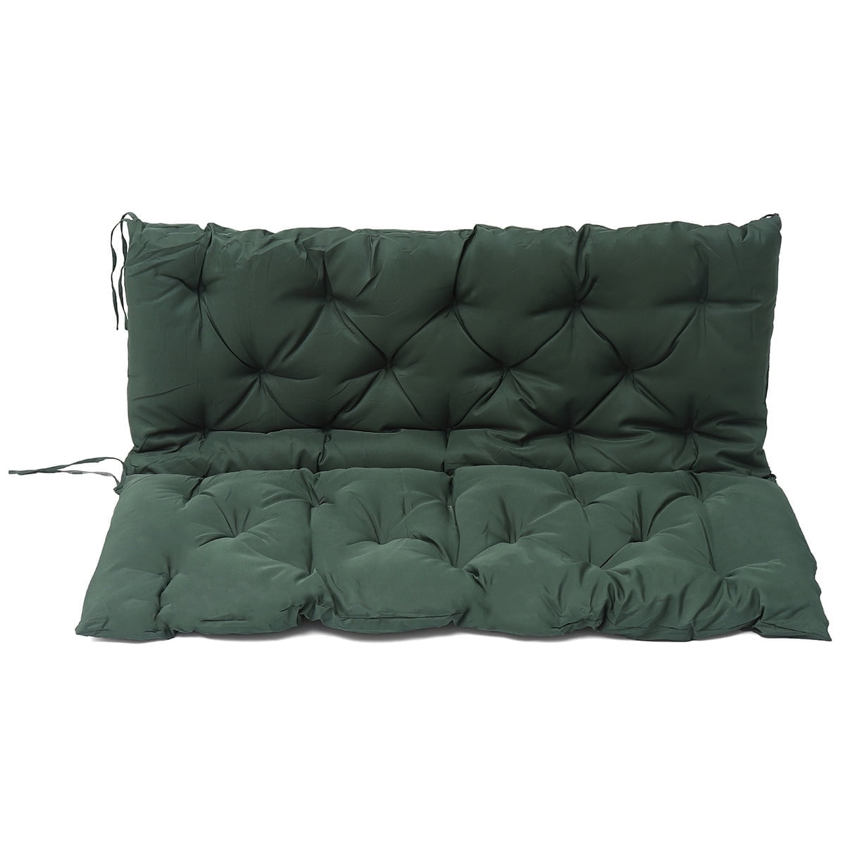 YEERSWAG 2/3 Seater Outdoor Swing Cushion Bench Cushion Patio Garden Furniture Chair Pad Backrest Mat Chair Cushion,47x39 inch