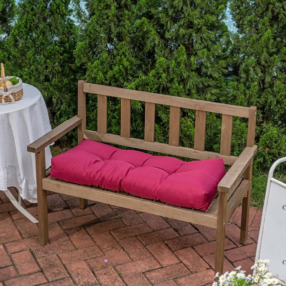 YEERSWAG 36x14x4 inch Outdoor Bench Cushion Anti-fading Water Resistant Garden Furniture Loveseat Cushion Wicker Cushions,Patio Chair Cushion Seat Pad