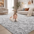 thumbnail image 1 of YEERSWAG 4'x6'Area Rugs Fluffy Rug Indoor Shaggy Rugs Area Rugs for Living Room Bedroom Carpet, 1 of 10