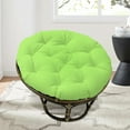 YEERSWAG 44x44x6 inch Waterproof Papasan Cushion, Antifading, Suitable