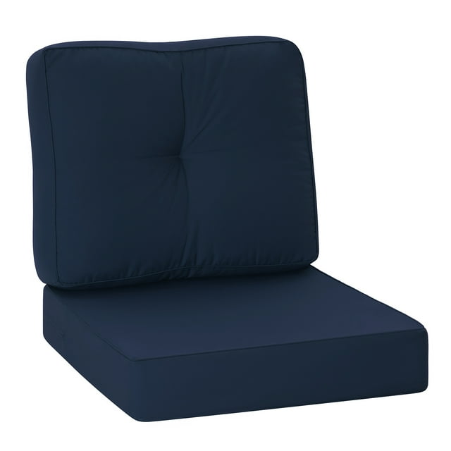 YEERSWAG 45x25x5 in Indoor Outdoor Deep Seat Cushion Set,Solid