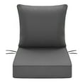 thumbnail image 1 of YEERSWAG 46.5x24x5.75 inch Outdoor Deep Seat Cushion Set,Water Repellant,Fade Resistant Patio Chair Cushion for Outdoor Patio Furniture, 1 of 12