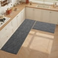 thumbnail image 1 of Kitchen Rug Mats YEERSWAG 2 Pcs Non-Slip Kitchen Carpet Runner Extra Large 22"x 30"+ 59“ Soft Kitchen Mats for Floor Machine Washable Kitchen Rugs for Kitchen Hallway Office Sink Laundry, 1 of 8