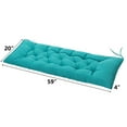 thumbnail image 1 of YEERSWAG 59" x 20" Lake Blue Bench Outdoor Seating Cushion Anti-Fading, 1 of 8