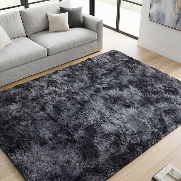 YEERSWAG 5ft x 8ft Shaggy Area Rugs for Bedroom Living Room, Fluffy Rug Plush Decorative Rug for Indoor Home Floor Carpet