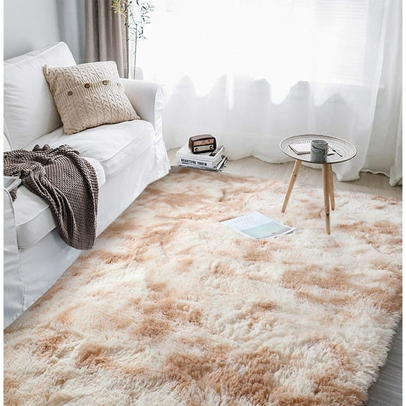 YEERSWAG 5ft x 8ft Shaggy Area Rugs for Bedroom Living Room, Fluffy Rug Plush Decorative Rug for Indoor Home Floor Carpet