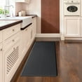 thumbnail image 1 of YEERSWAG 17.7 x 29.5 inches Kitchen Mat Anti Fatigue Kitchen Rug and Mat,Non Slips Stain-Resistant Waterproof Kitchen Floor Mat,Black, 1 of 8
