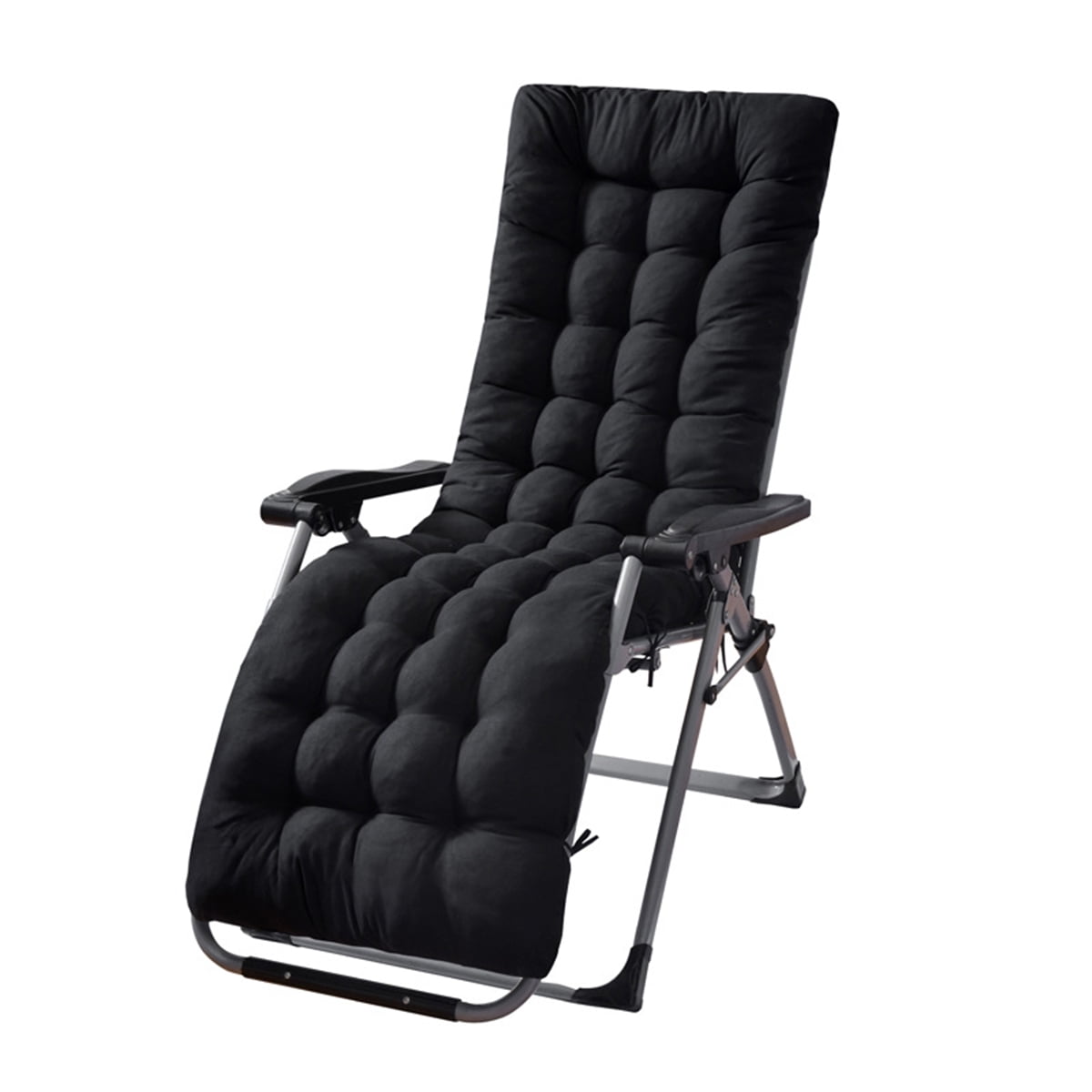 YEERSWAG 67x21x3 inch Non-Slip Lounge Chair Cushion with Ties, Suitable for Indoor/Outdoor